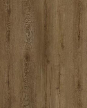 7.2" Durable Wood Grain Rigid Luxury Vinyl Composite SPC Flooring, Wood Ripple